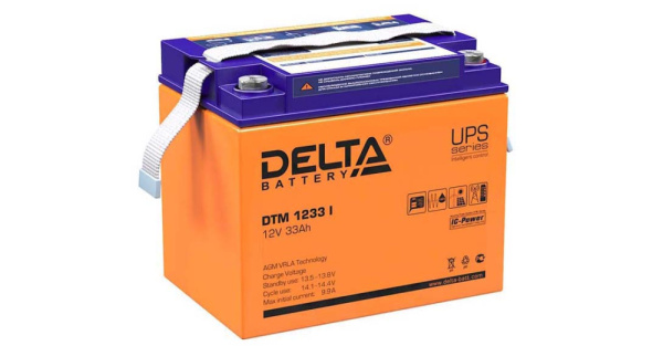 Аккумуляторная батарея DTM 1233 I Delta Аккумуляторная батарея DTM 1233 I Delta